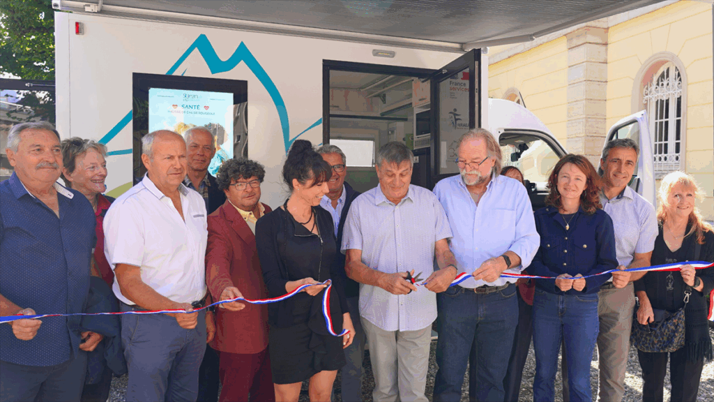 Inauguration du Fourmi'Bus