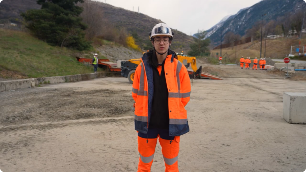 Portrait de Nolan, stagiaire en formation Pack Employabilité pour rejoindre le grand chantier Lyon-Turin