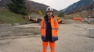 Portrait de Nolan, stagiaire en formation Pack Employabilité pour rejoindre le grand chantier Lyon-Turin