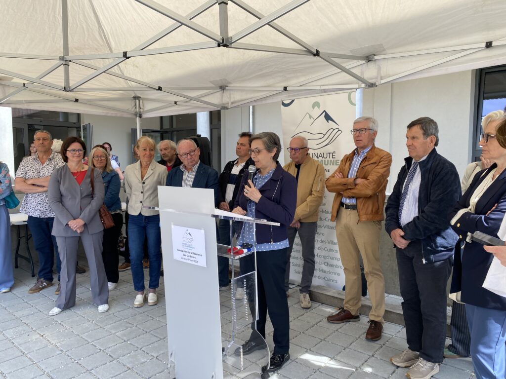 Inauguration de la nouvelle maison de santé pluriprofessionnelle de La Chambre par la Communauté de Communes Terres de Maurienn